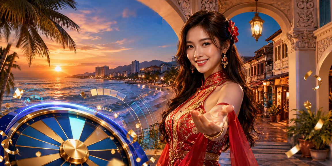 Suasana permainan kasino Blackjack dan roulette dalam talian di Pulau Pinang Malaysia